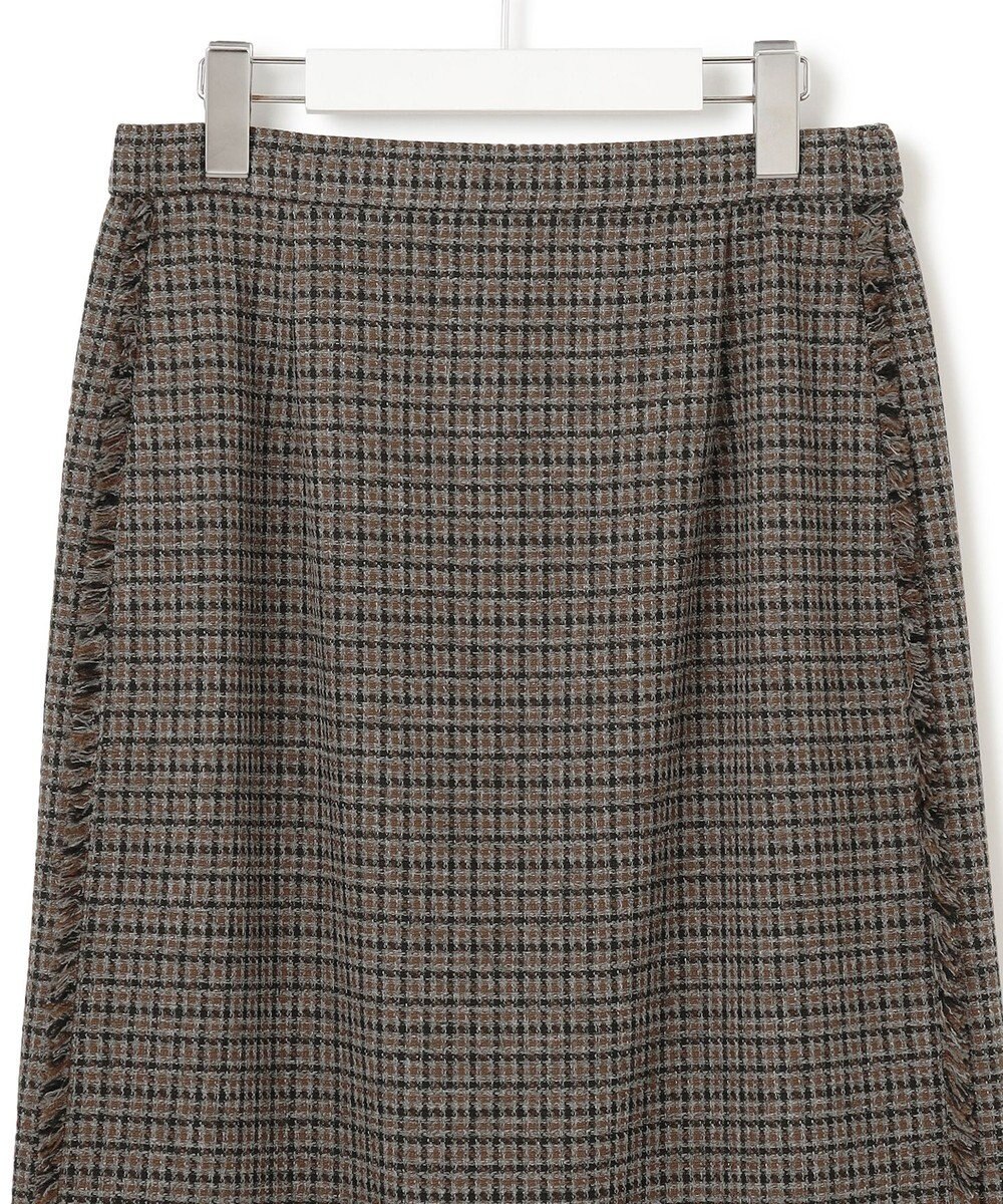 23区 S 【GLOW10月号掲載/洗える】ツイーディーカラーミックス  Iライン スカート 