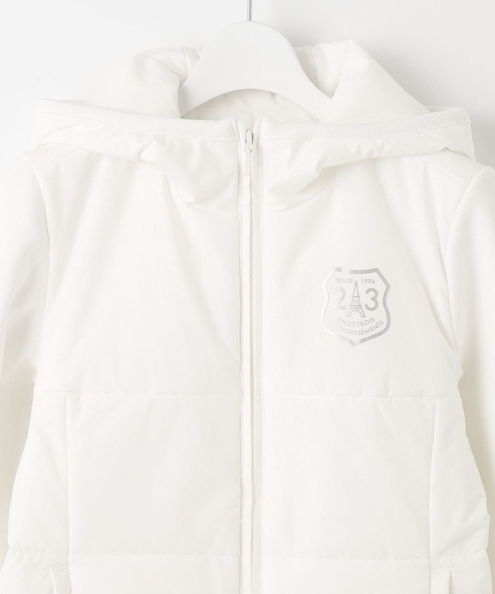 23区GOLF 【WOMEN】【撥水・ストレッチ】ニット×中綿ブルゾン 