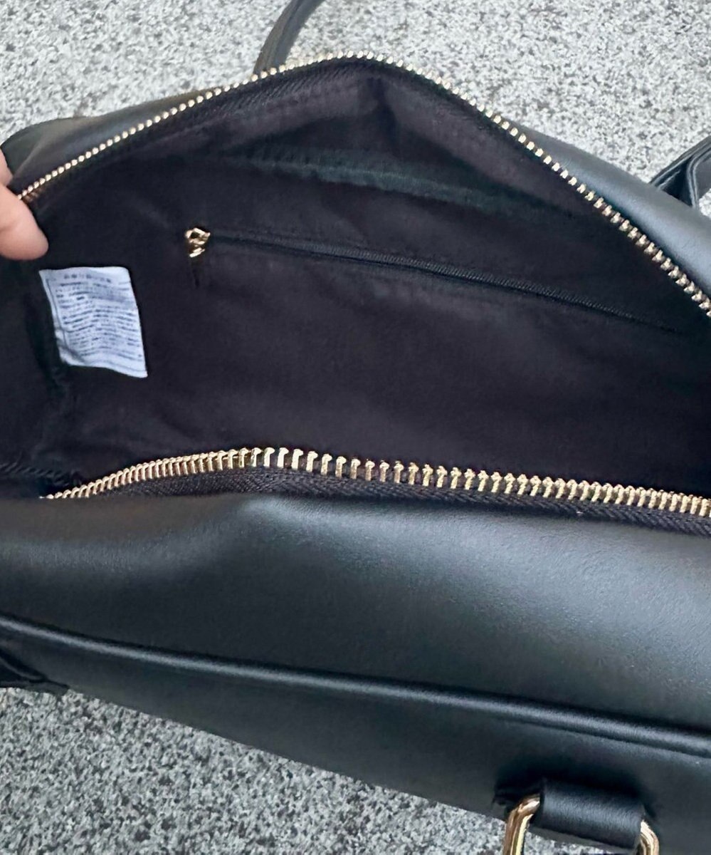 LA BAGAGERIE 【インスタグラマー Chiyoさん×LA BAGAGERIE】スクエアボストン 