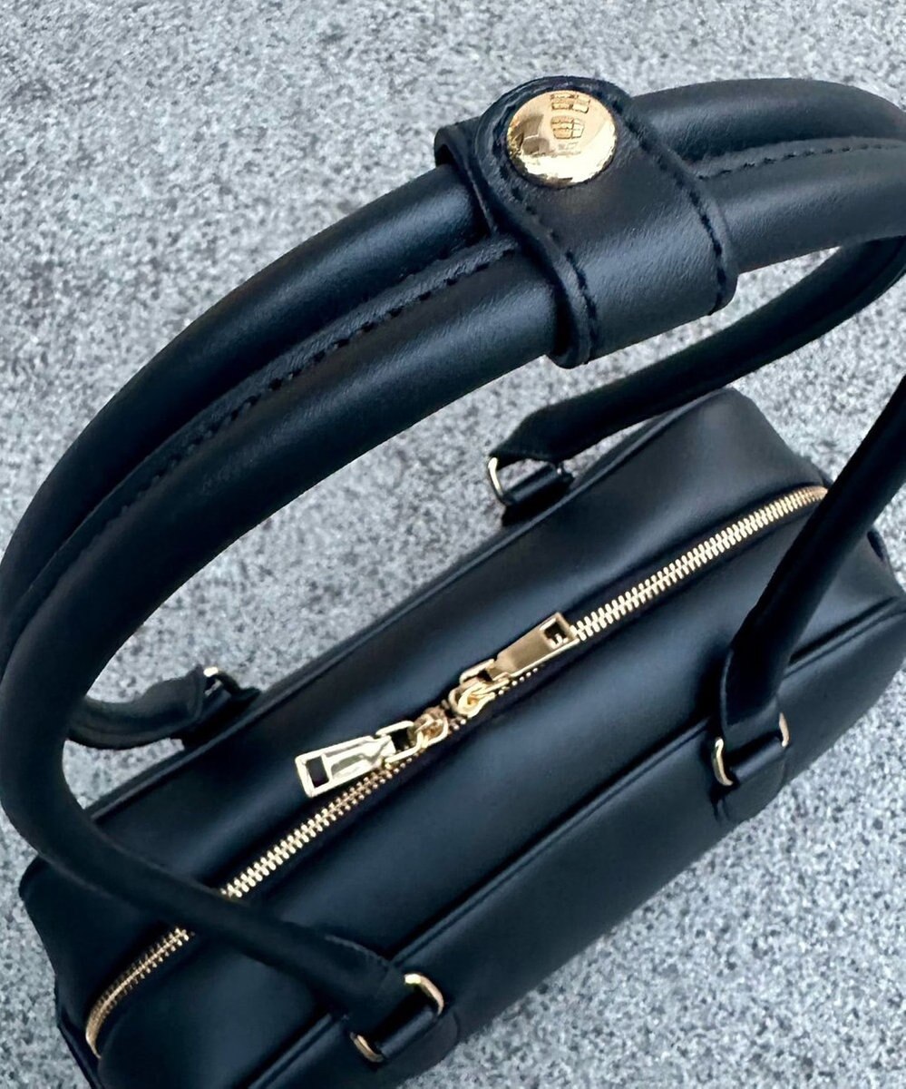 LA BAGAGERIE 【インスタグラマー Chiyoさん×LA BAGAGERIE】スクエアボストン 