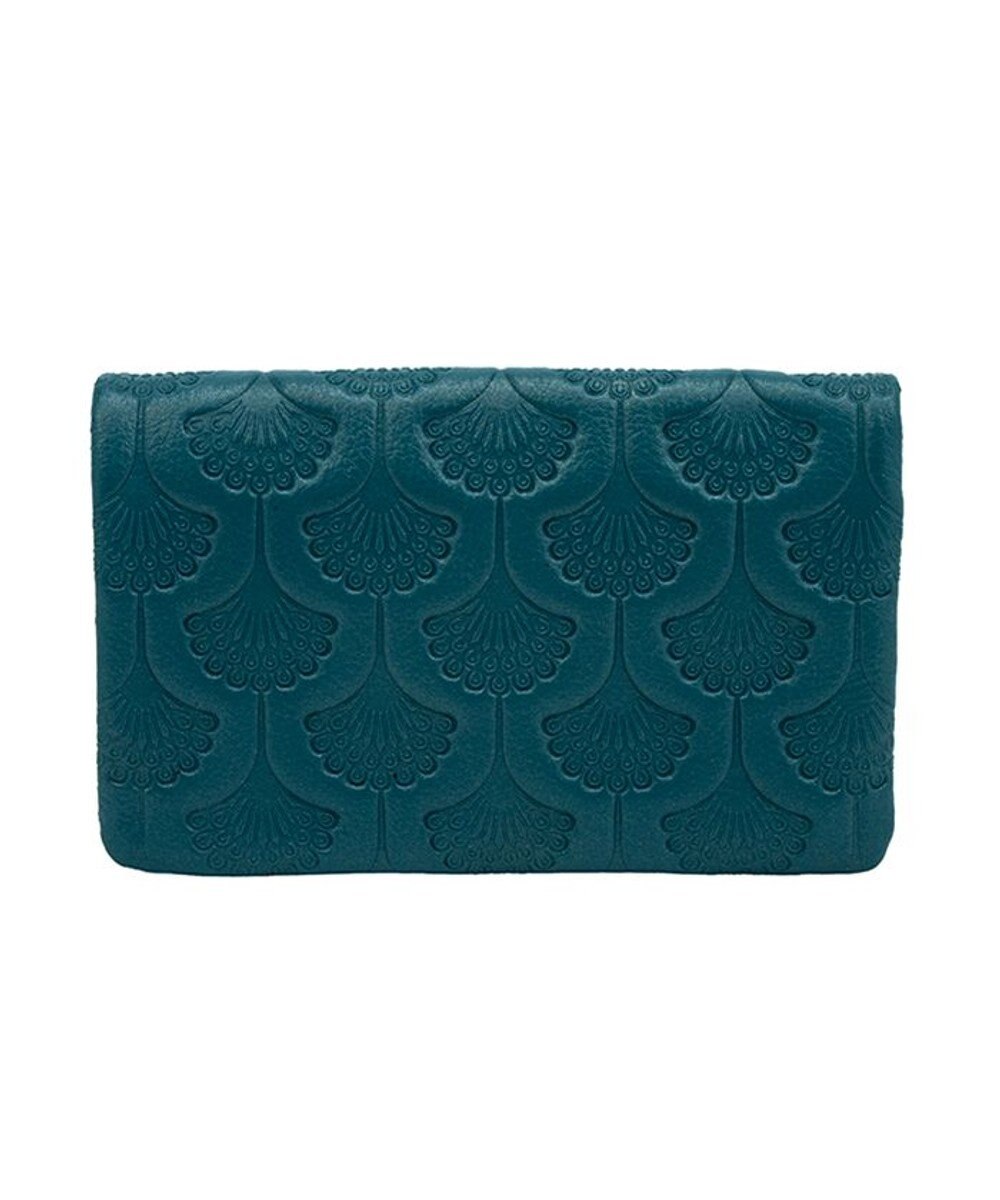ANNA SUI ピーコック 二つ折り口金財布 