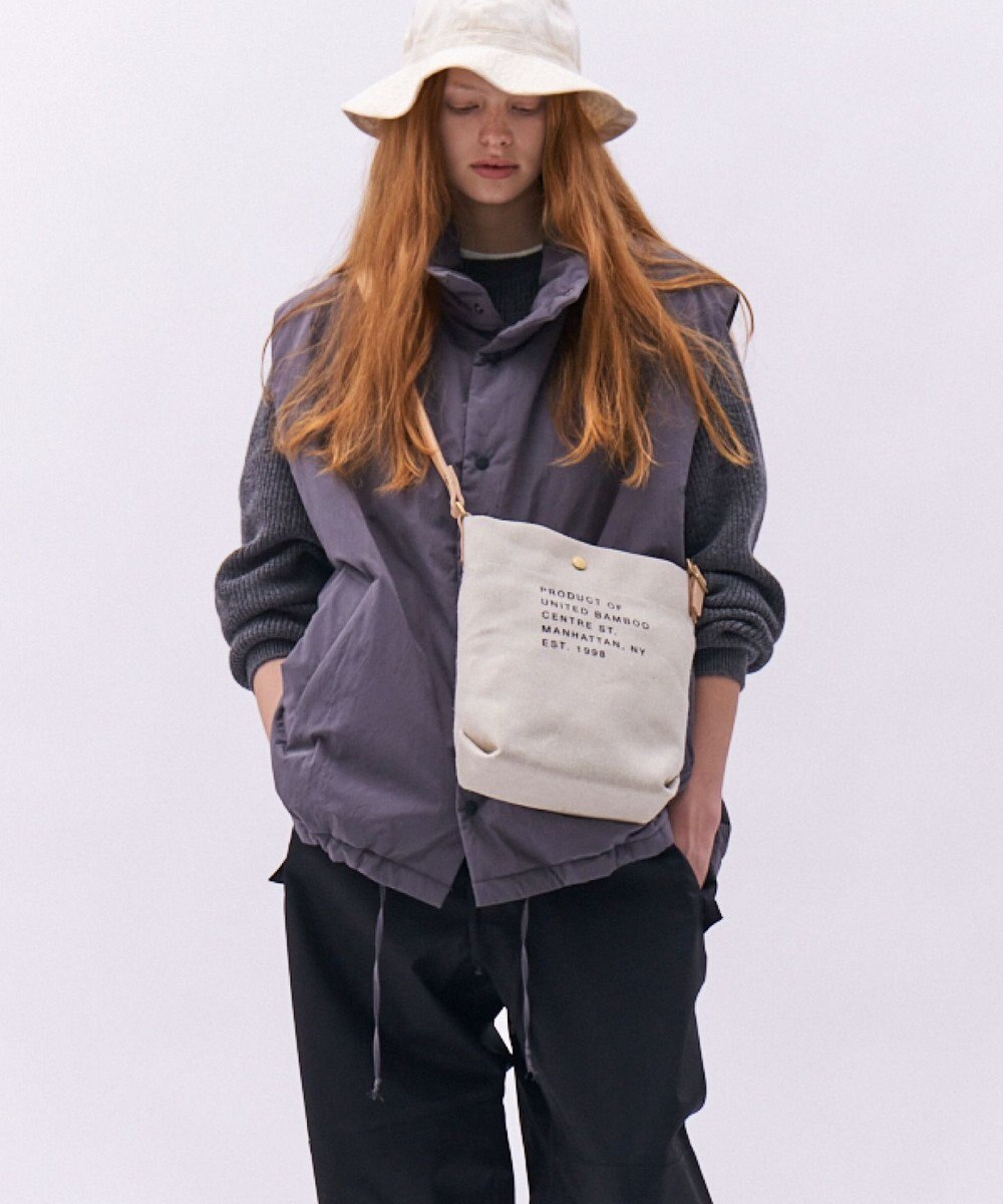 united bamboo 【NAVYS 10月号掲載】UB ベーシックバッグ(ショルダー) 
