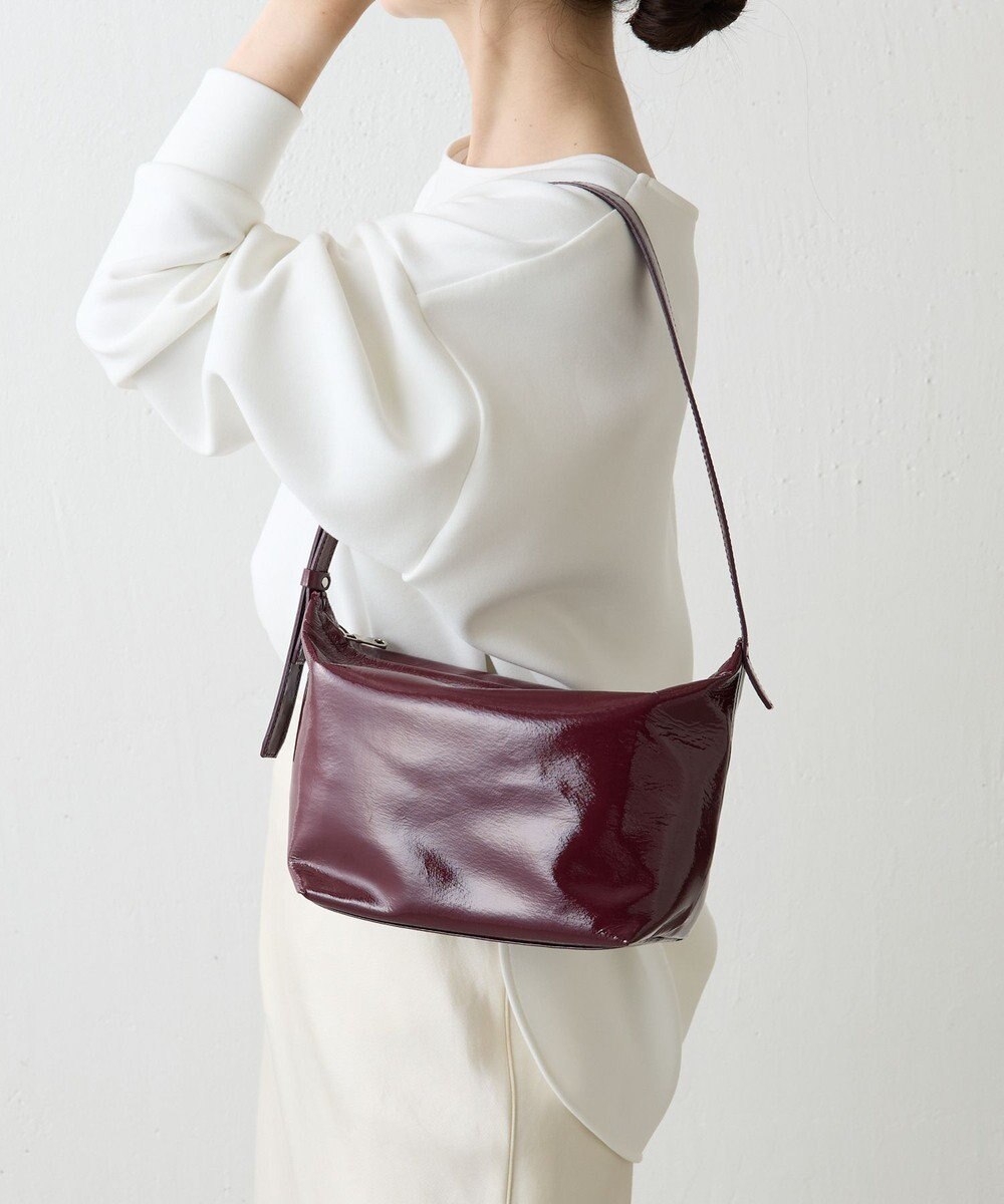 russet エナメルワンショルダーバッグ(CE-1635) 