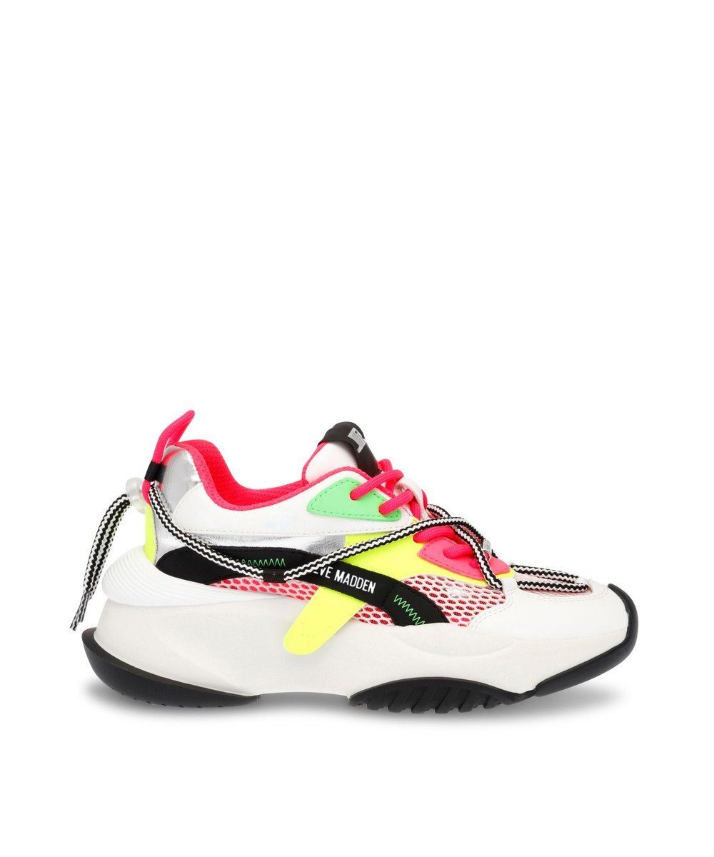 STEVE MADDEN BONANZA ダブルレースアップスニーカー 