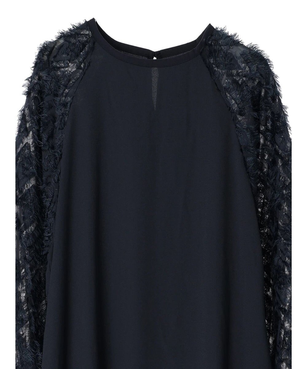 CRAFT STANDARD BOUTIQUE 袖ジャガードラグランワンピース 