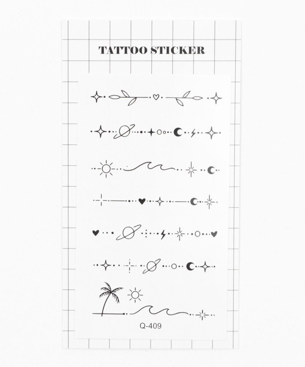 WEGO セットタトゥーシールB 