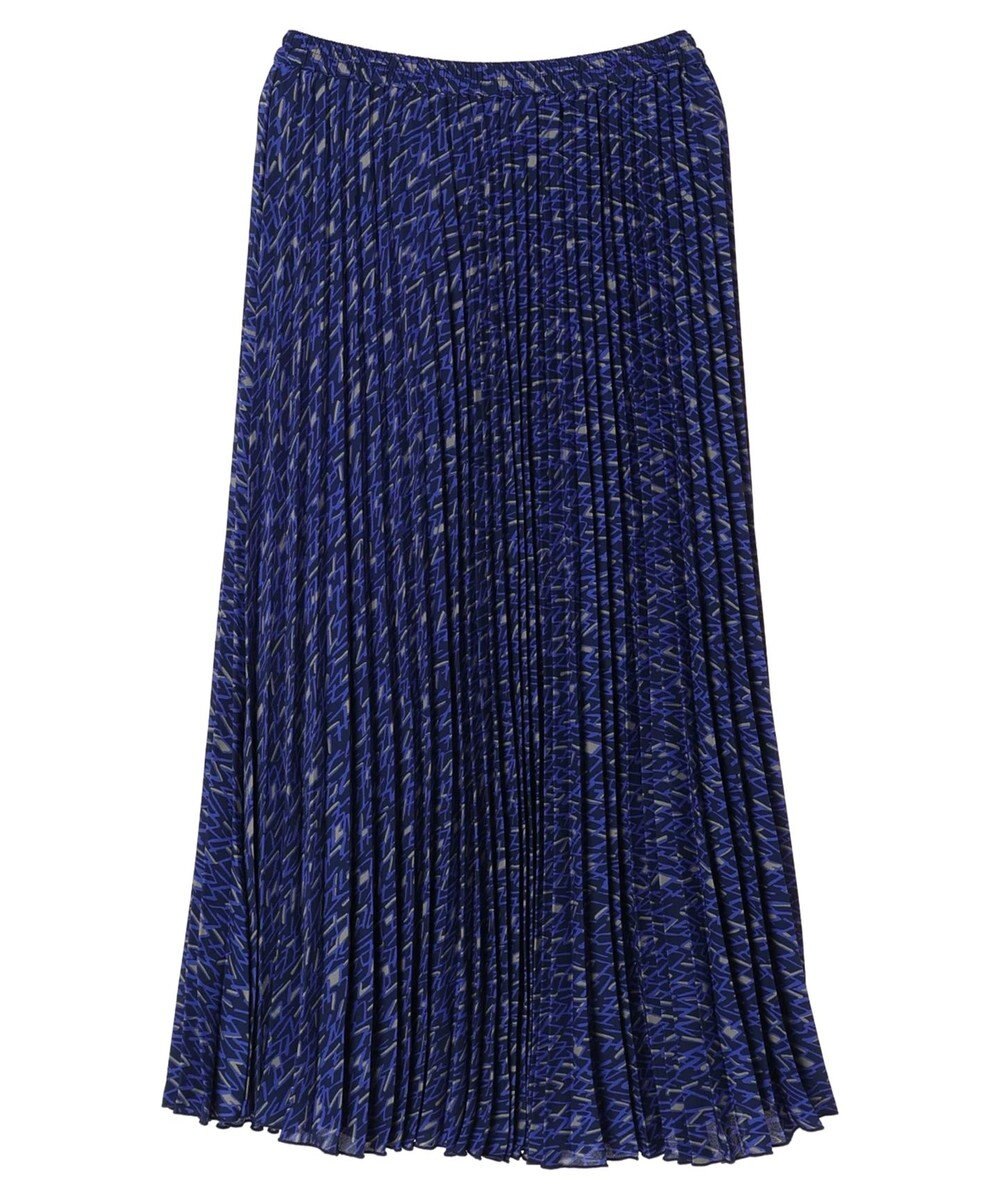 AMERICAN HOLIC 丈違いプリントプリーツスカート 