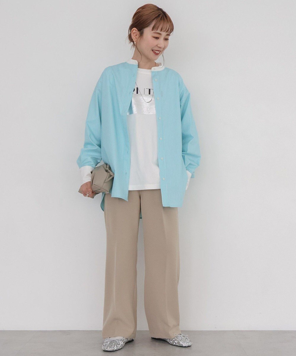 AMERICAN HOLIC ＴＲＵＴＨ箔プリントカットプルオーバー 