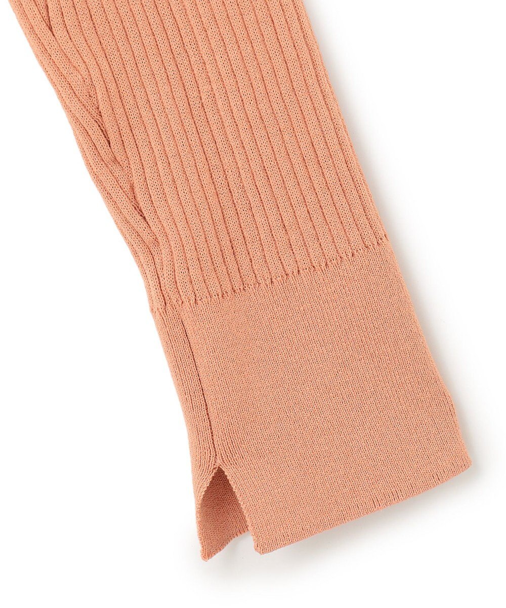 UNFILO 襟付きクロップドカーディガン 