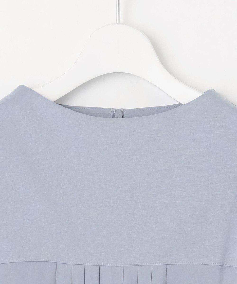 J.PRESS LADIES 【洗える・抗菌防臭・接触冷感・吸水速乾】ドライポンチ フレア カットソー 