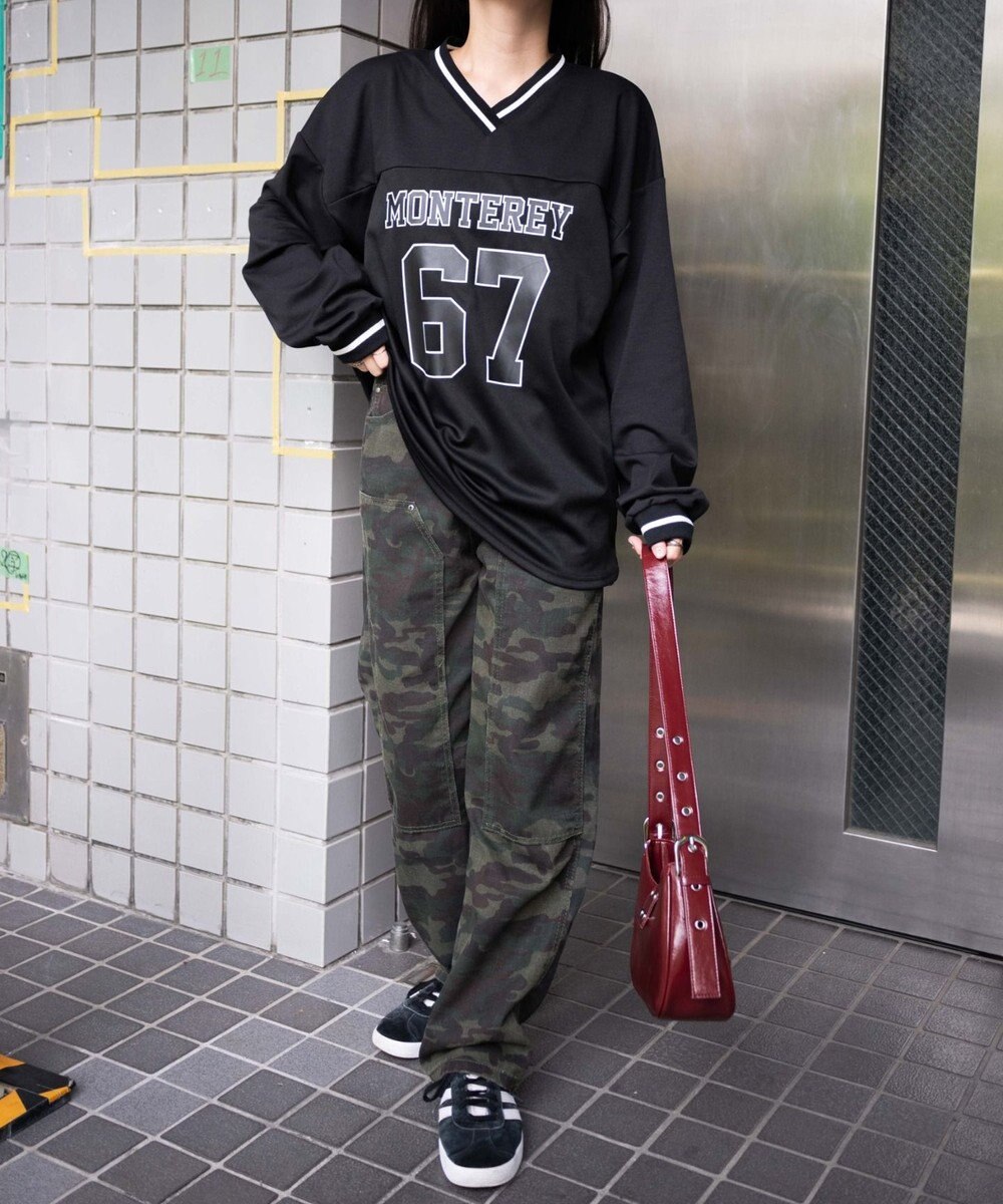 WEGO ナンバリングキリカエプルオーバー 