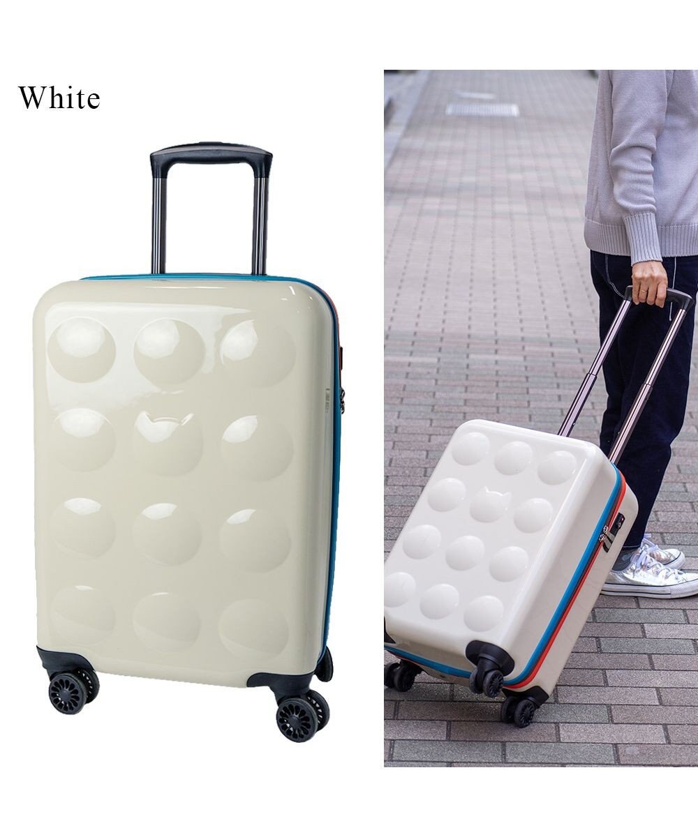 tsumori chisato CARRY 新ネコドットキャリー キャリーバッグ キャリーケース 【 機内持ち込み 約32リットル 1泊 2泊程度 】 