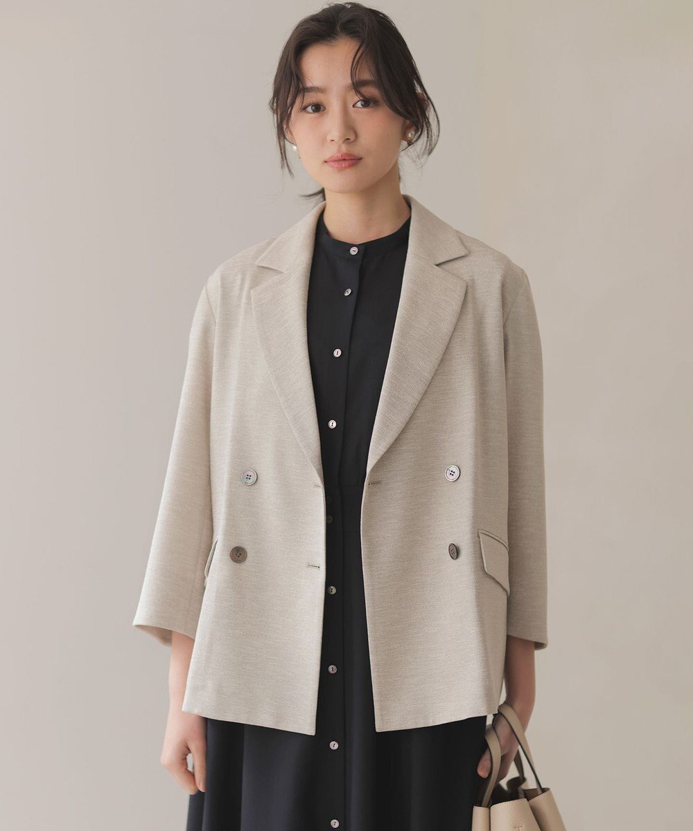 組曲 ライトリネンライク ジャケット 