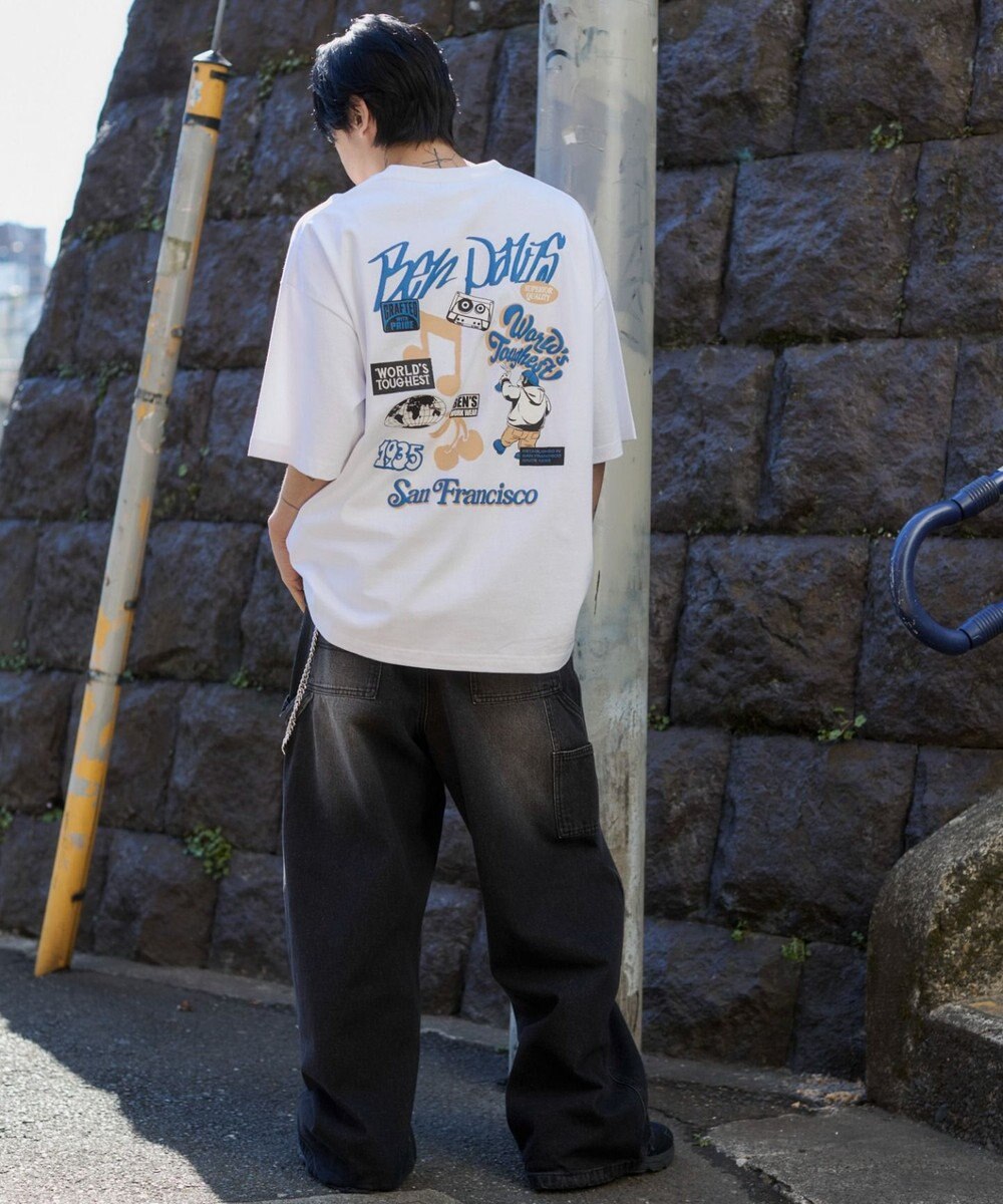 WEGO 【SMLサイズ展開】別注BENDAVISグラフィックT（SS） 