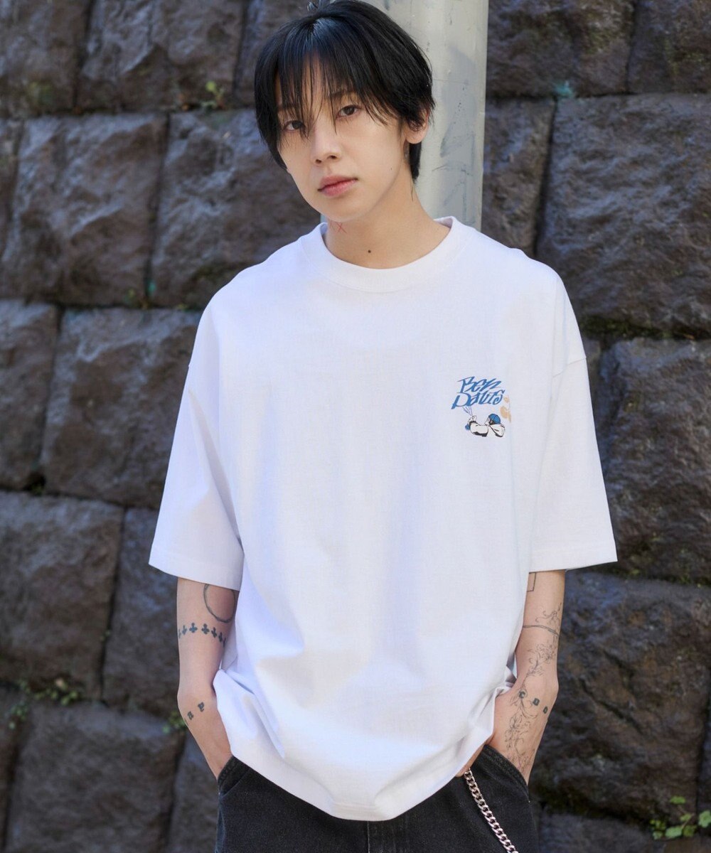 WEGO 【SMLサイズ展開】別注BENDAVISグラフィックT（SS） 