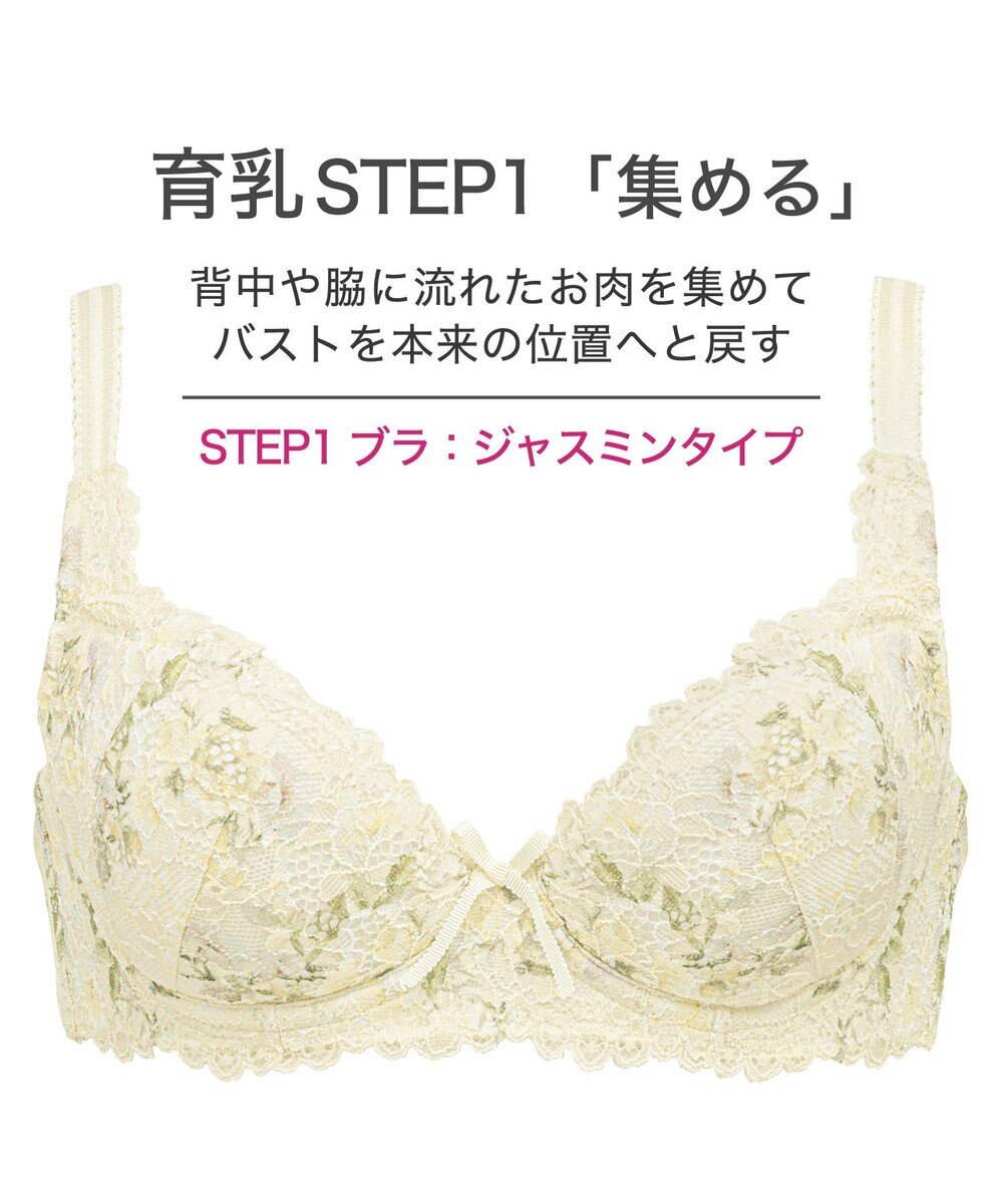 BRADELIS New York 【BRADELIS New York / 育乳補整ブラ・STEP1 集める】ジャスミンステップ1ブラ24S3 