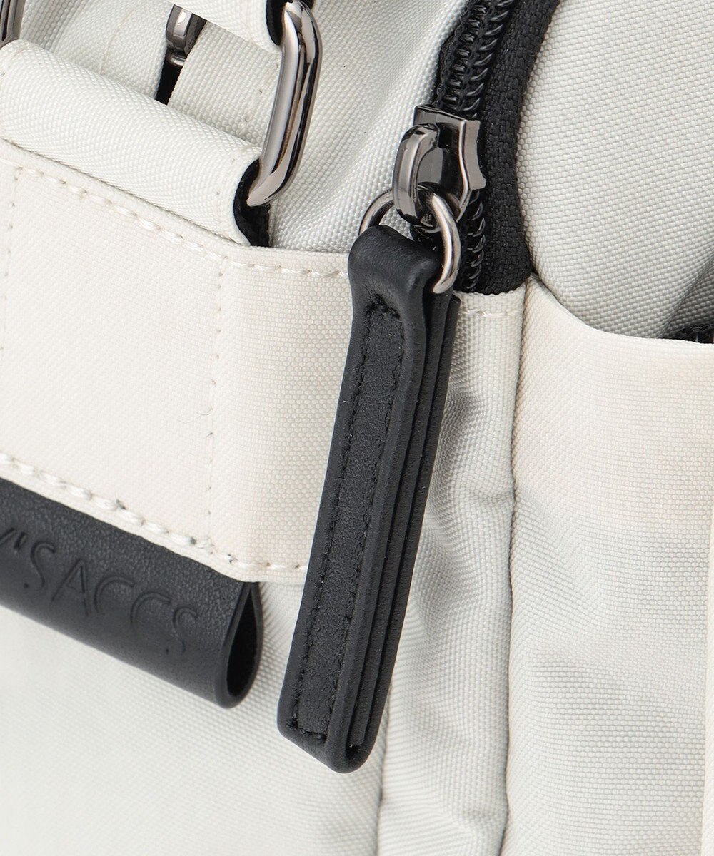 Y'SACCS 【ムック本掲載】クリンクルナイロン　ダブルポケットショルダー 