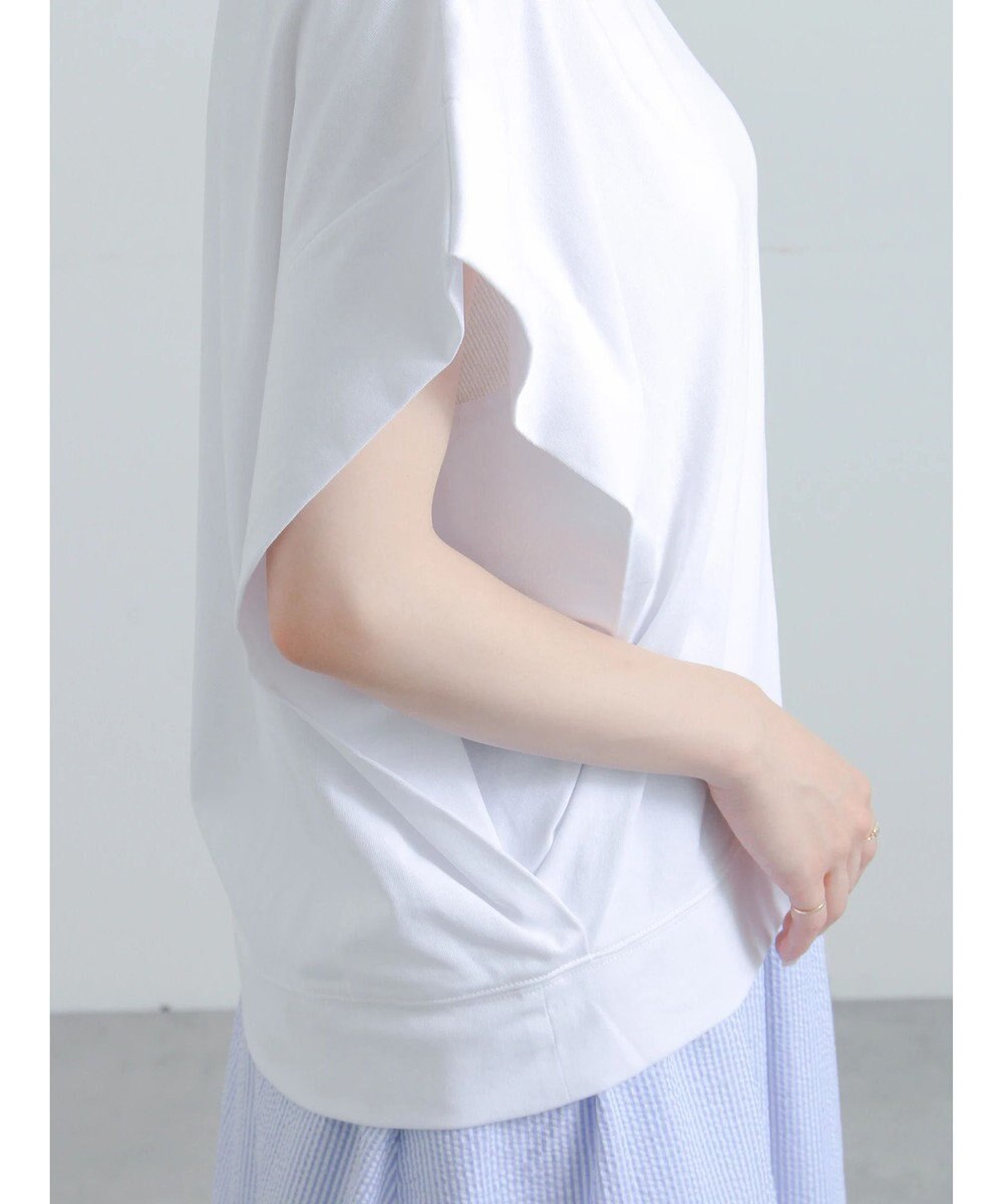 Te chichi 【接触冷感/遮熱/吸水速乾】ショルダータックドルマンTシャツ 
