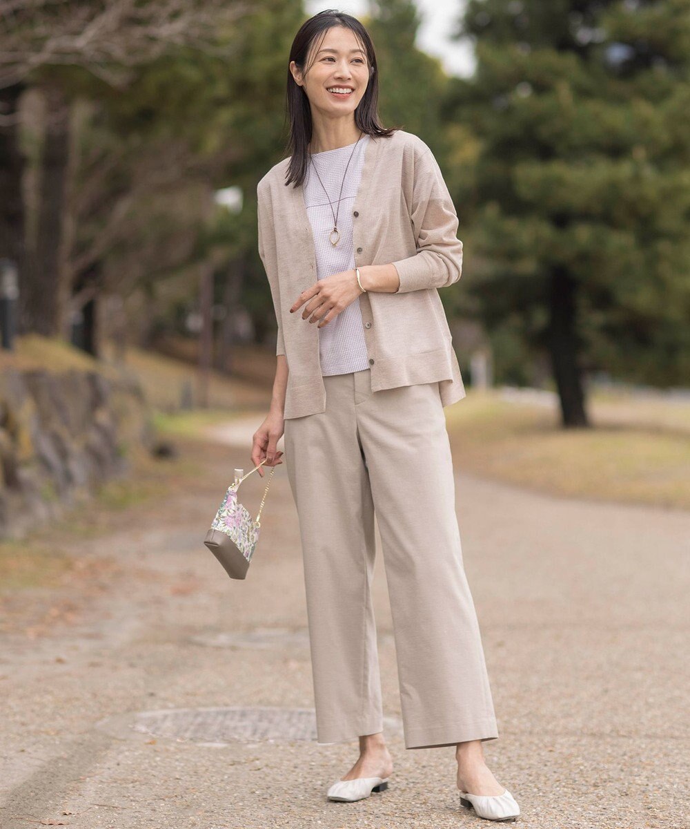 J.PRESS LADIES 【WEB限定】 ギャザー ミュール 