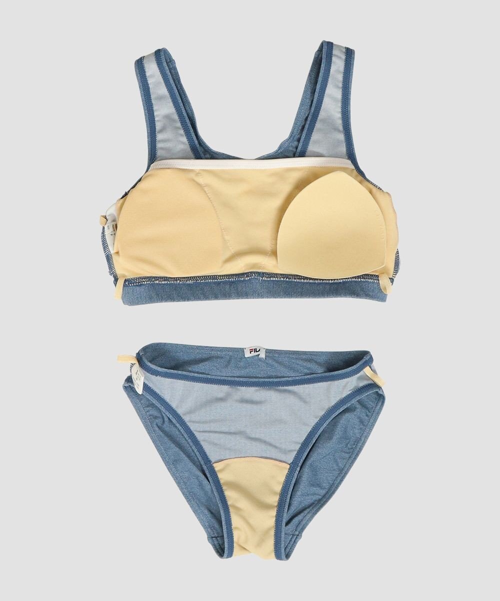 OP／FILA 【FILA】Ｔシャツ付きセパレート4点セット水着 