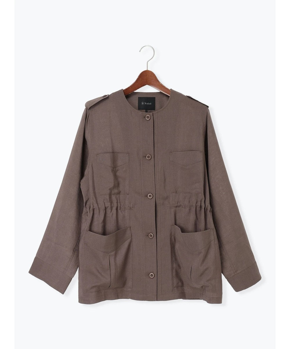Te chichi ノーカラーサファリジャケット《2026 spring catalog item》 