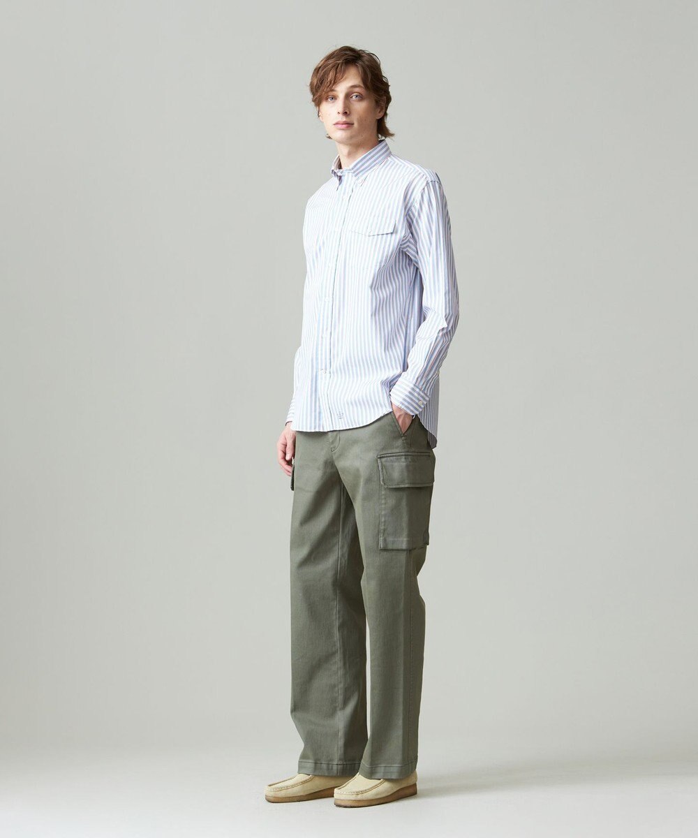 J.PRESS MEN SOMELOSコットンストライプ シャツ 