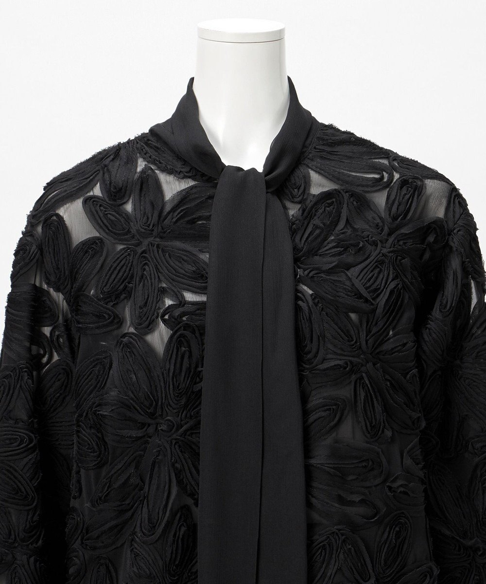 23区 【GOLD LABEL/見上愛さん着用】テープエンブロイダリー ブラウス 