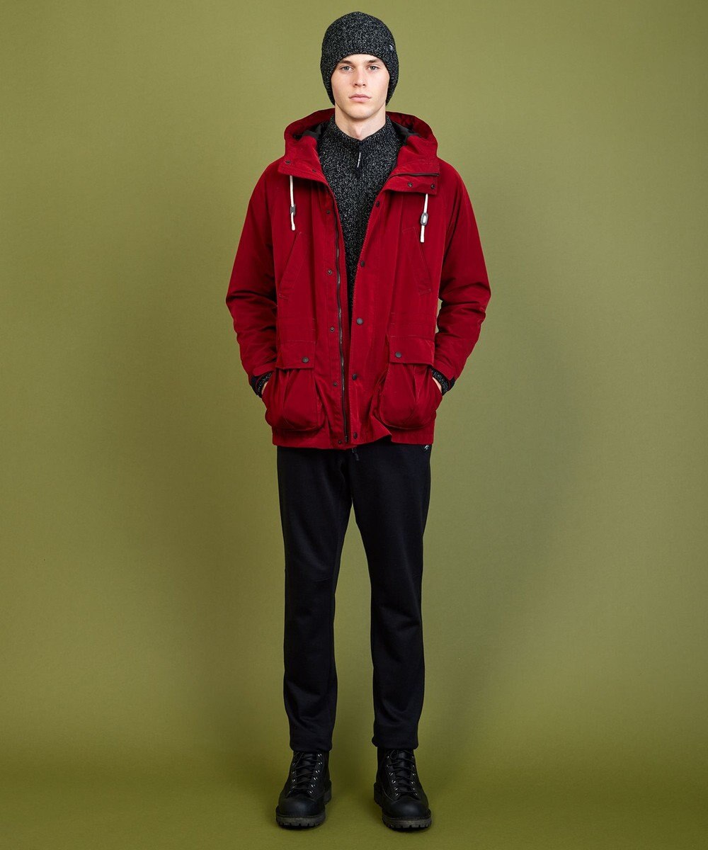 JOSEPH ABBOUD MOUNTAIN 【ストレッチ/吸湿発熱/蓄熱保温/裏起毛 】ソフトサーモテリー パンツ 