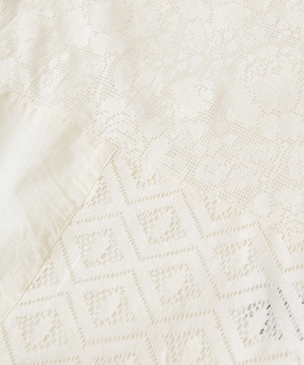 CRAFT STANDARD BOUTIQUE レースパッチワークシャツ 
