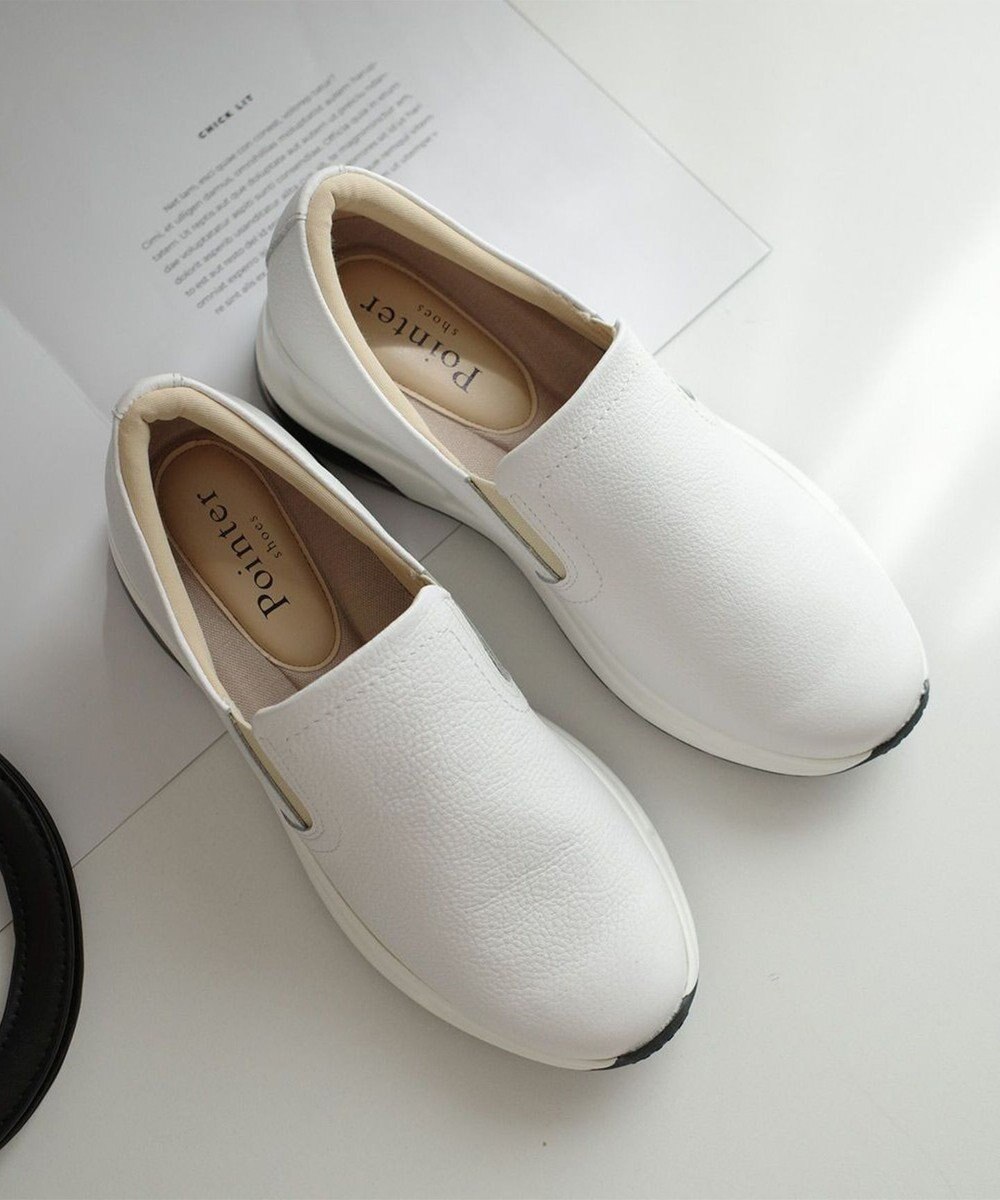 Pointer 日本製 本革スリッポン 