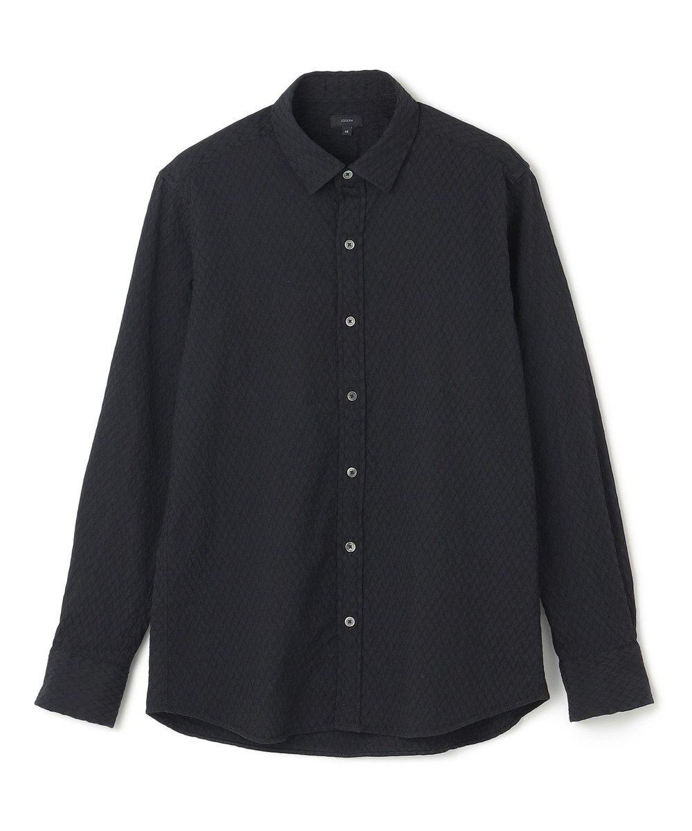 JOSEPH HOMME アロージャガードストレッチ　レギュラーカラーシャツ 