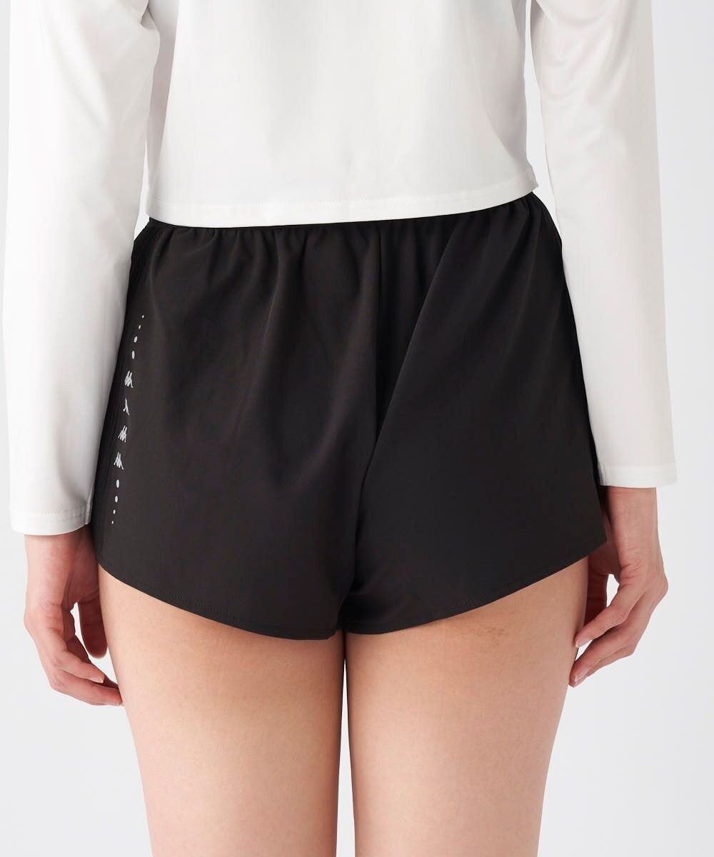 OP／FILA 【Kappa】プリーツ スポーツショートパンツ 