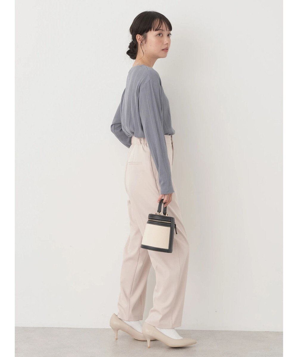 earth music&ecology コットンシアークルーネックプルオーバー 