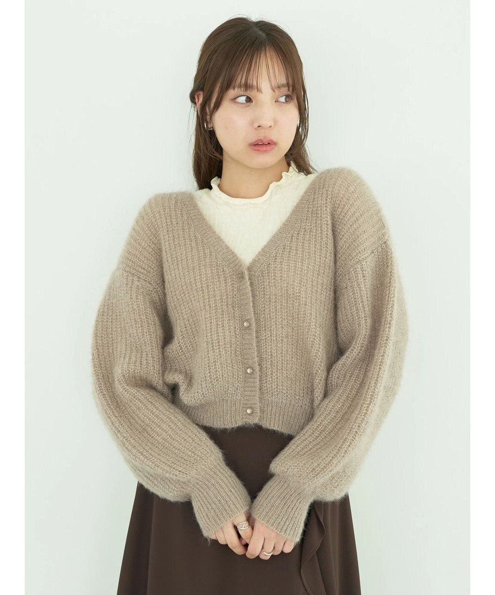 earth music&ecology ねこ毛ライク２ｗａｙボレロ 