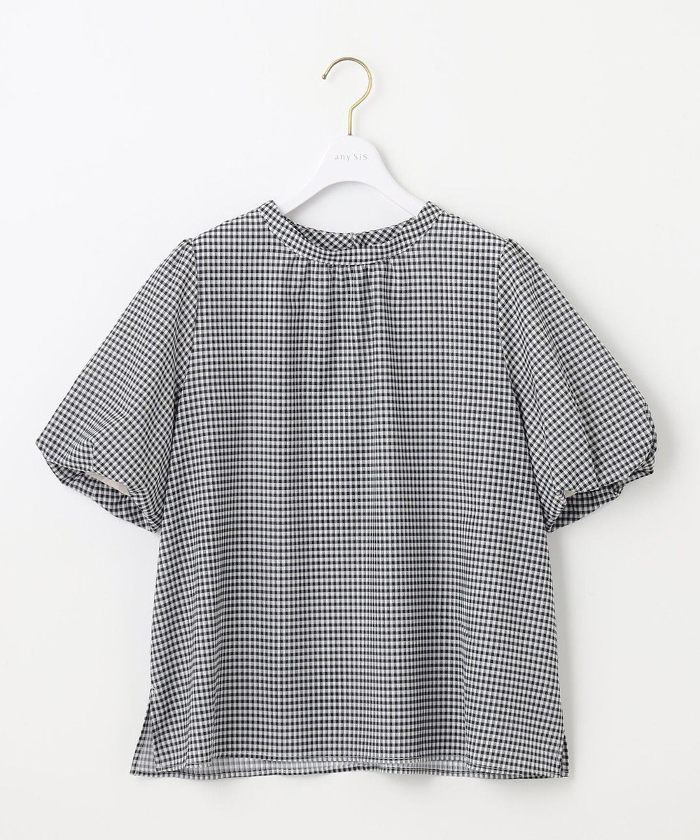 ANY SIS 【洗える】シアーストライプ ブラウス 