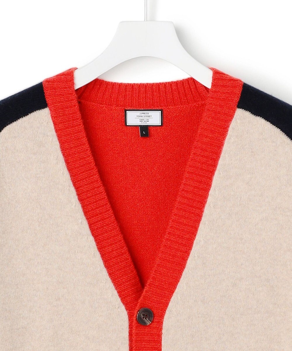 J.PRESS YORK STREET 【UNISEX】ウールカシミヤ カーディガン 
