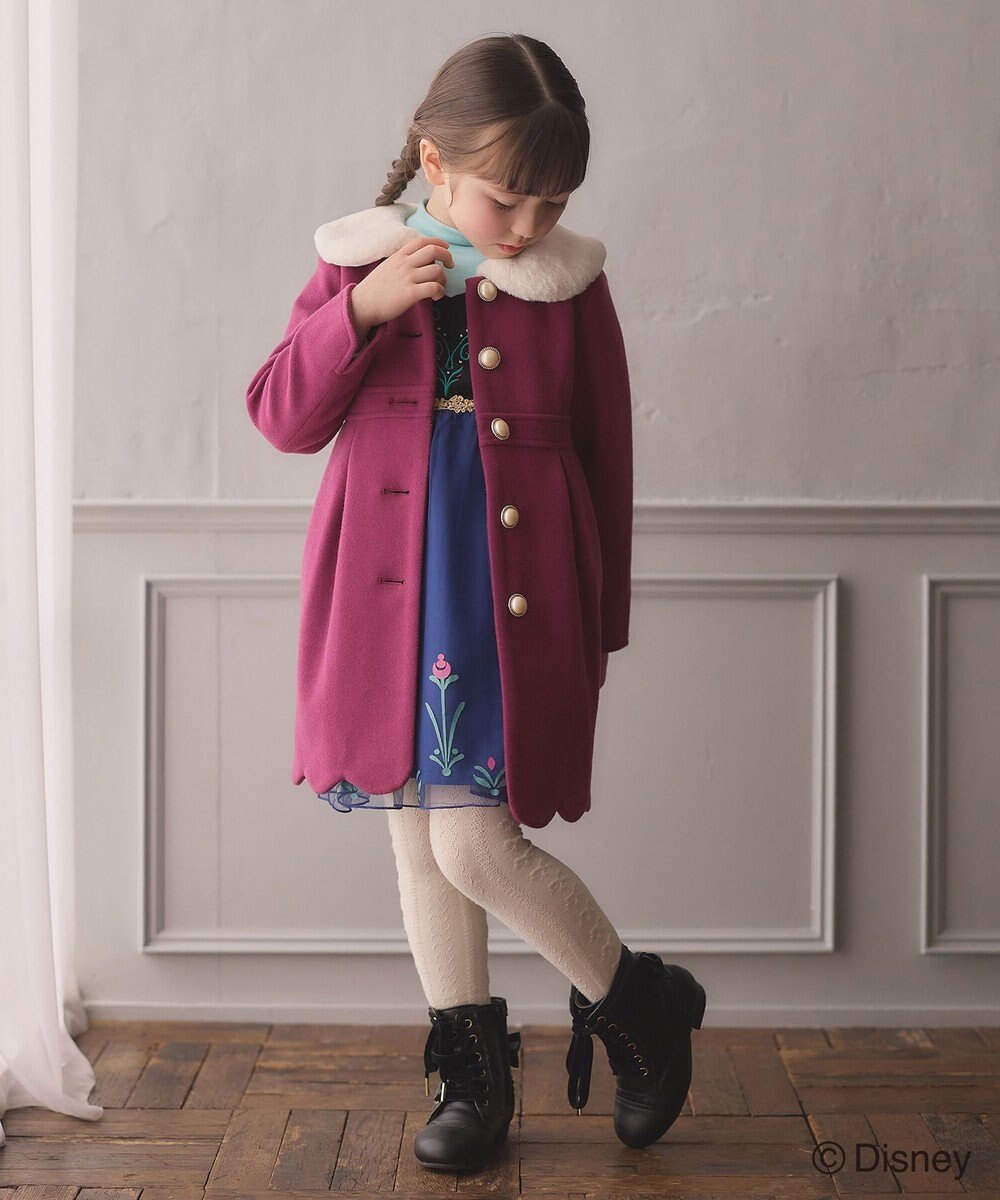 ANY KIDS ウール ライク コート 