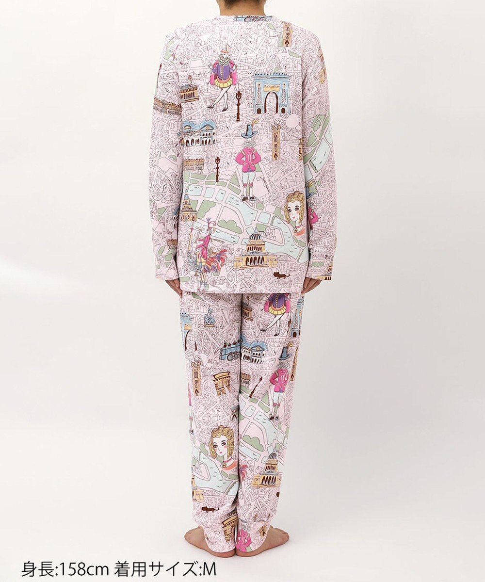 tsumori chisato SLEEP ツモリチサト パジャマ 長袖 長ズボン 綿混(本体) あったか レディース  UDW450 /ワコール 