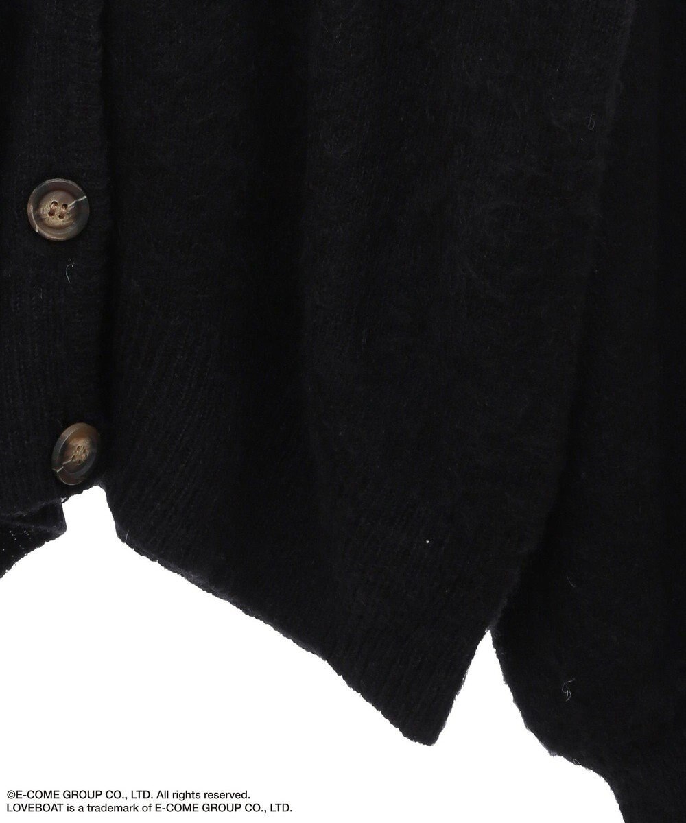 Green Parks ■ＬＯＶＥ　ＢＯＡＴ　ロゴ刺繍ニットカーディガン 