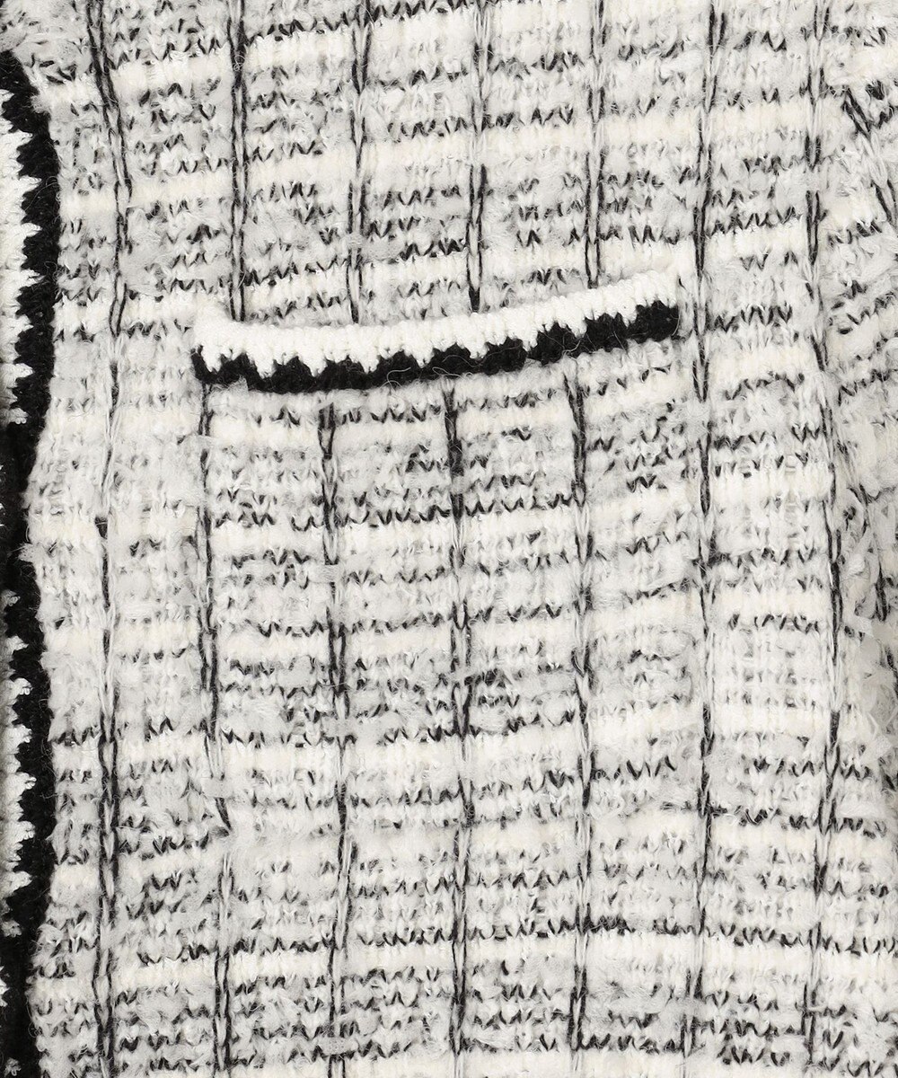 TOCCA 【百田夏菜子さん着用】FLUFFY PATH ニットジャケット 