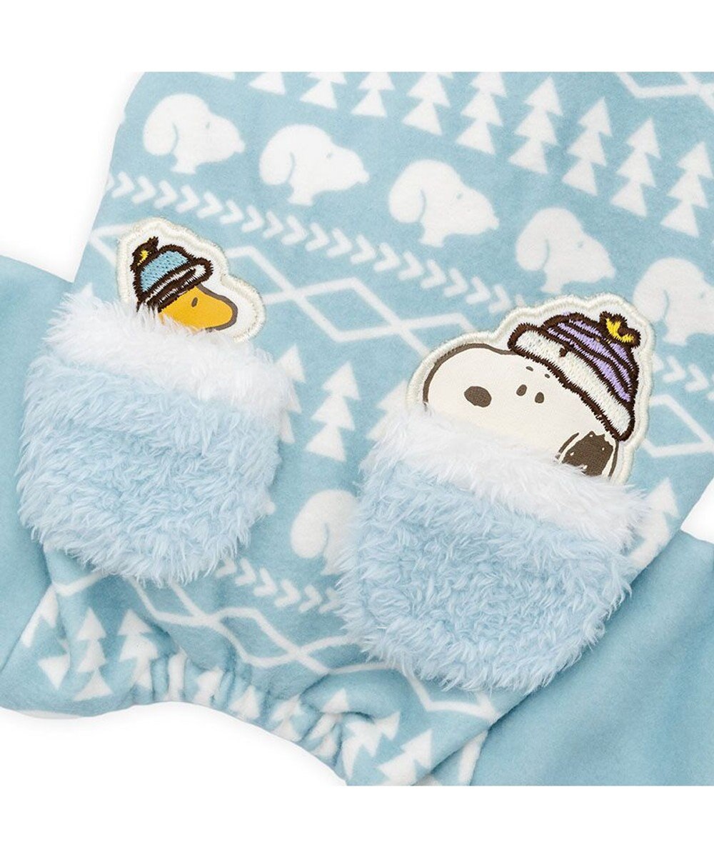 PET PARADISE スヌーピー ペティヒートDAN ロンパース 《雪柄》 小型犬 