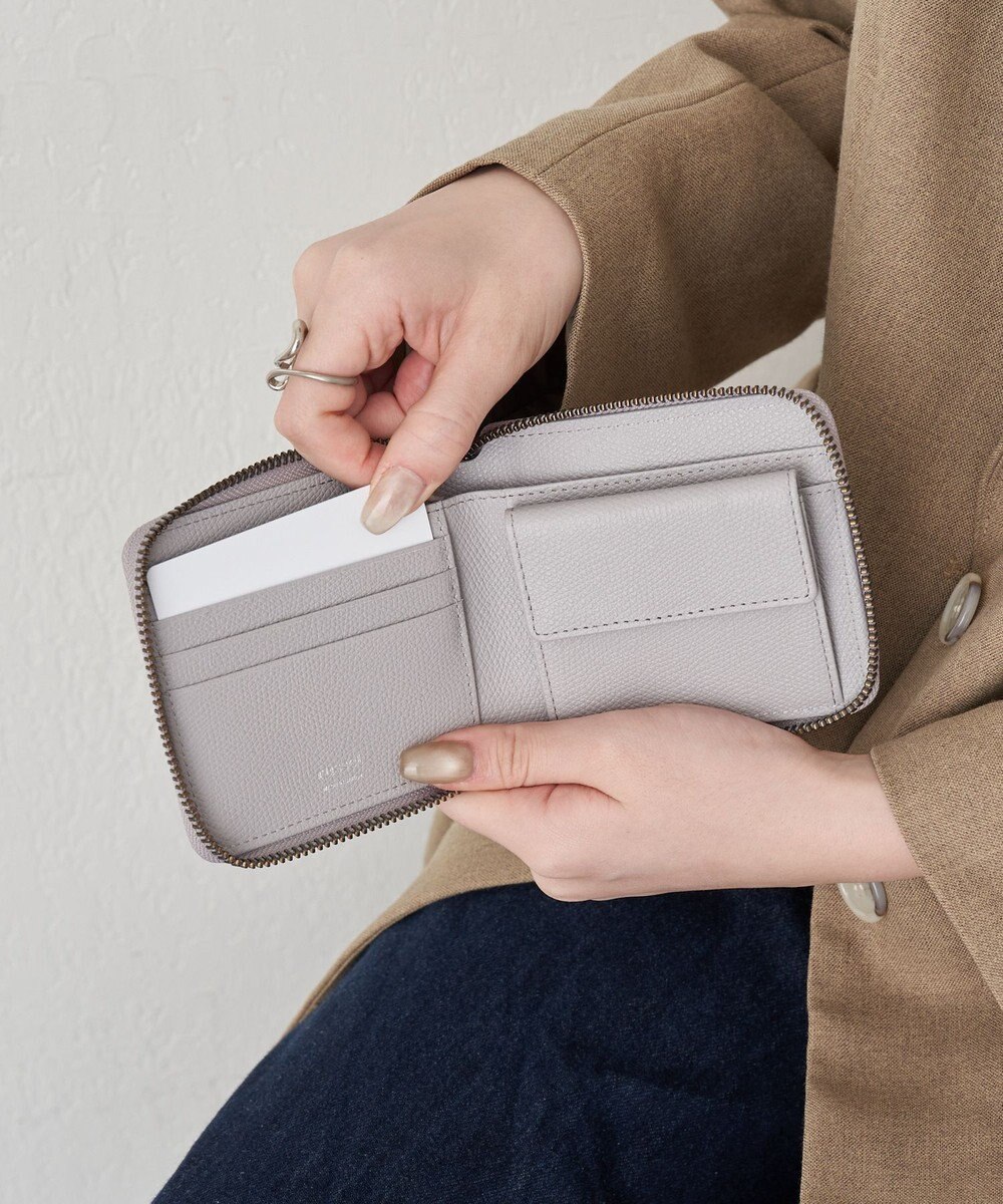 russet ラウンドジップハーフウォレット(SO-447) 