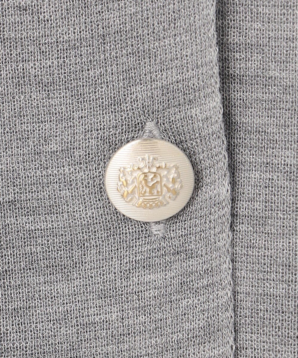 J.PRESS LADIES Vis/Peスパーク ハーフスリーブ ニットジャケット 