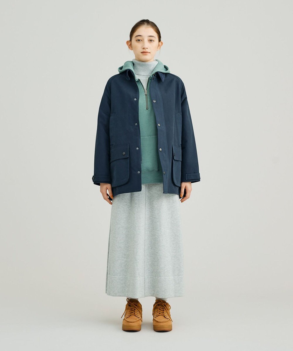 J.PRESS YORK STREET 【UNISEX】ポリエステルサージ ハンティングジャケット 