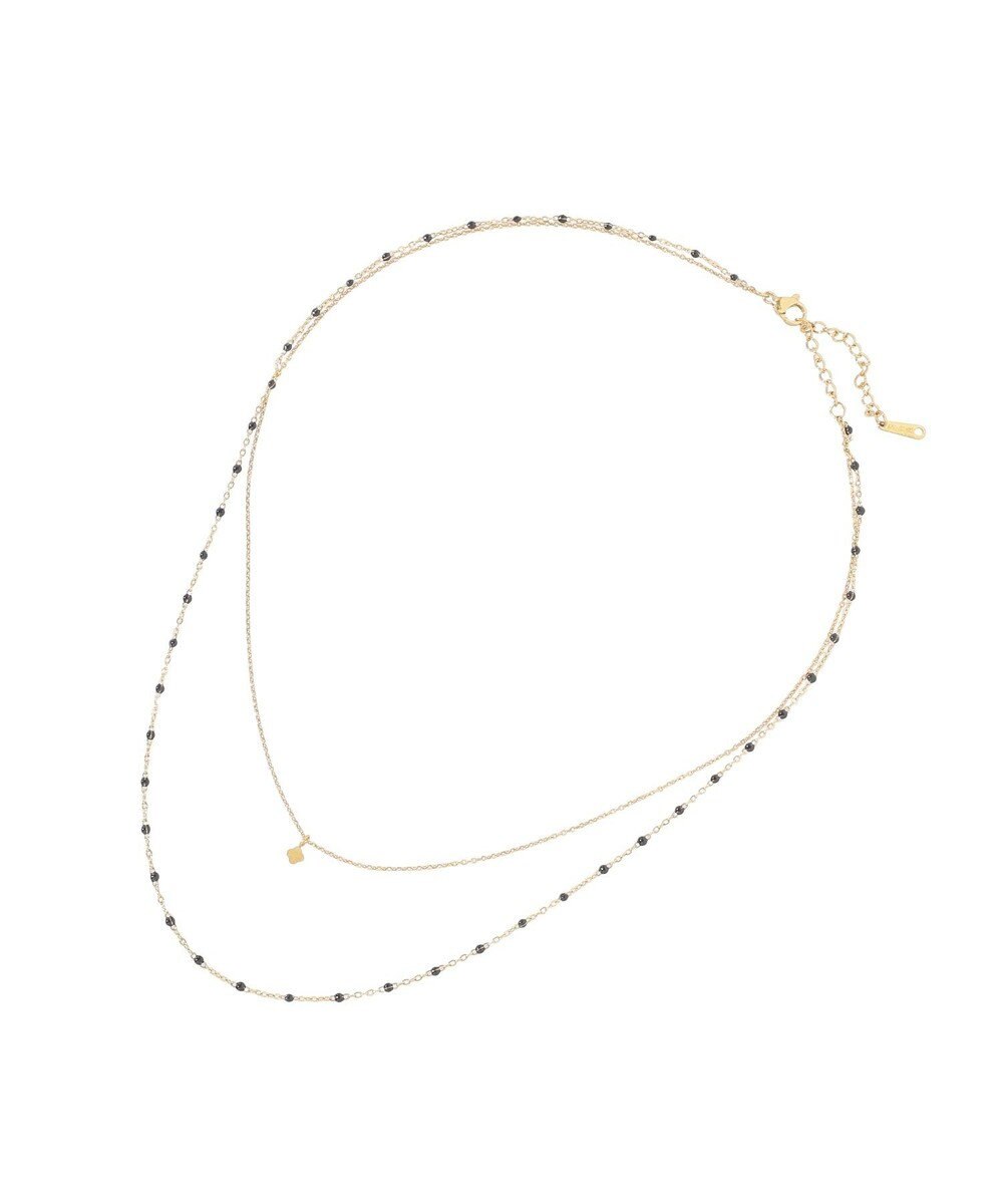 AMERICAN HOLIC 【ステンレス】プチトップカラーMIX2連ネックレス 