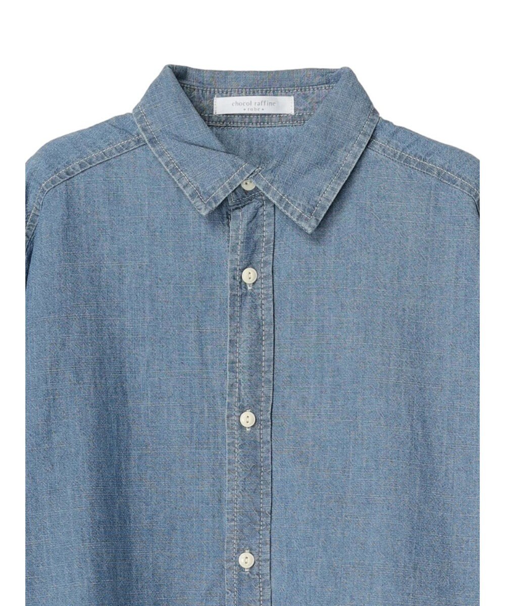 Green Parks ライトオンスデニムＢｉｇシャツ 