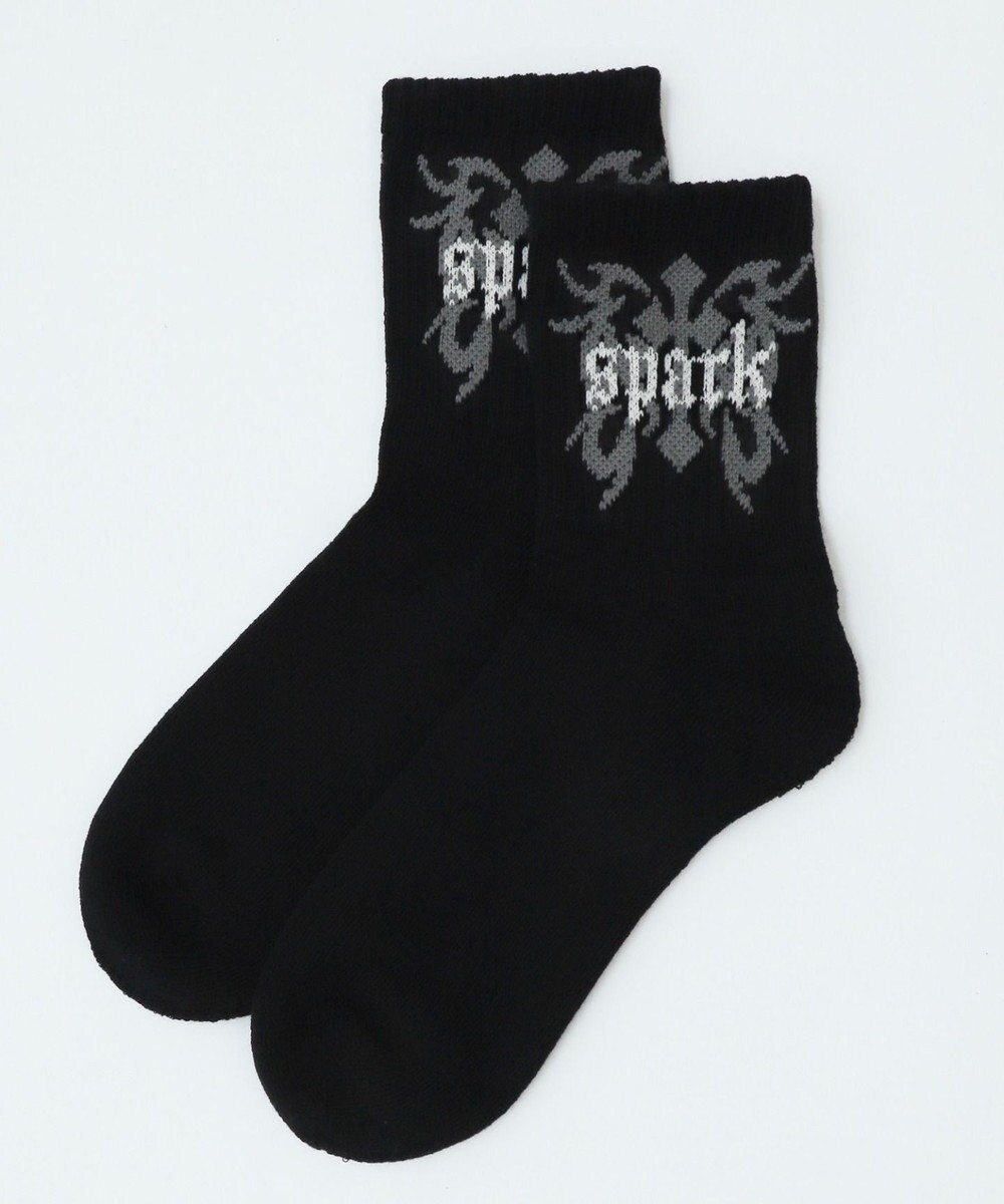 WEGO sparkロゴソックス 