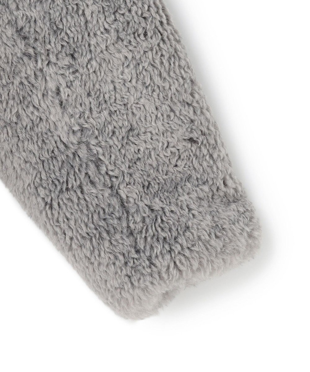 UNFILO エコファー ステンカラーコート 