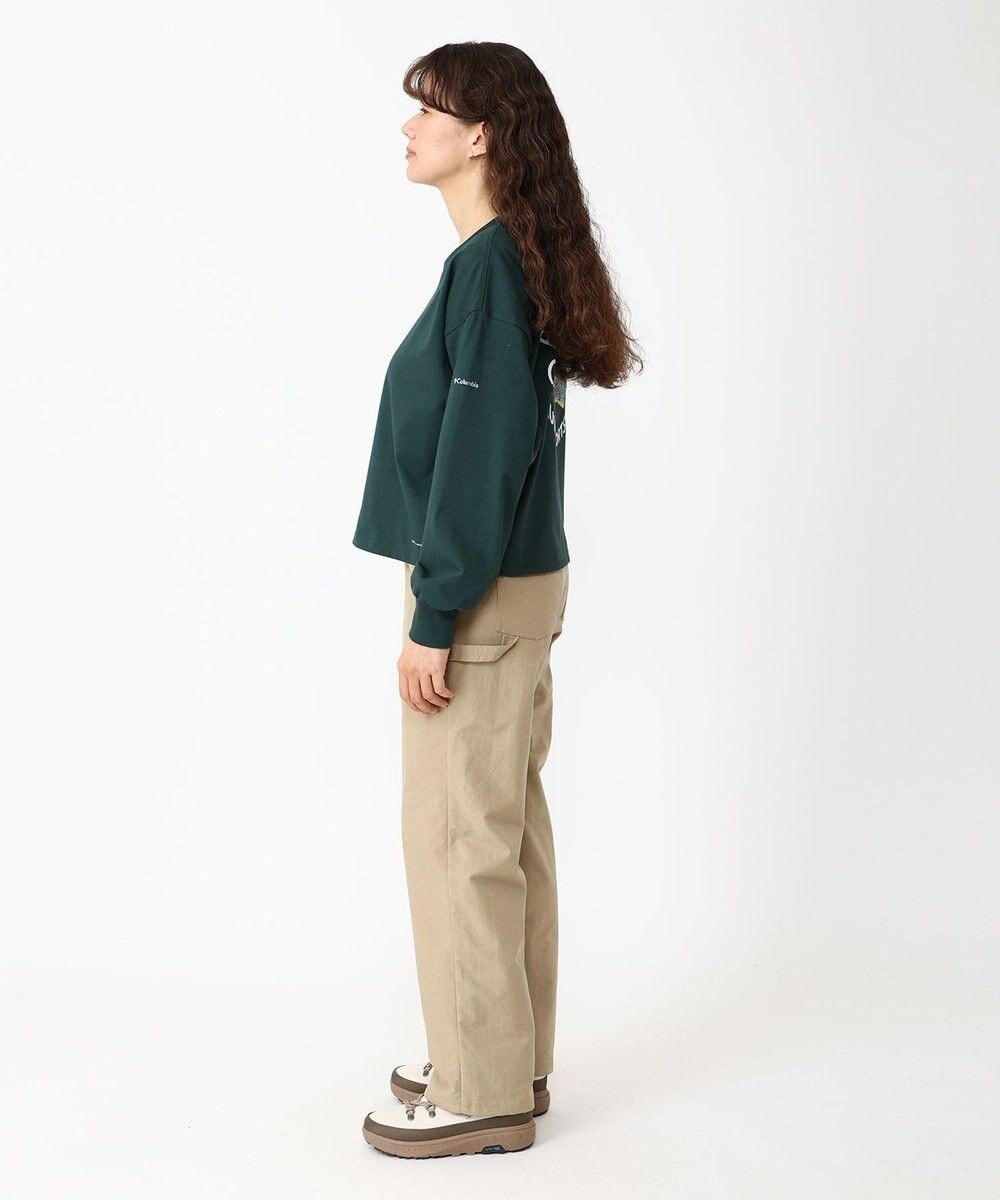 Columbia Columbia/ ウィメンズレイクトゥーアベニューロングスリーブクロップドTシャツ /コロンビア 
