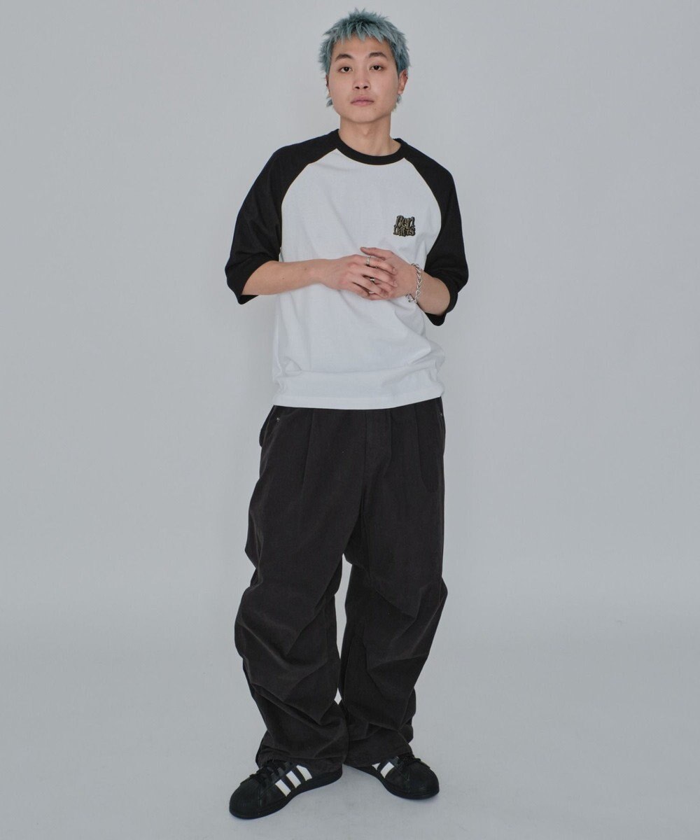 WEGO 【ユニセックス着用ITEM/MLサイズ展開】別注BENDAVISグラフィックラグランT（7S） 